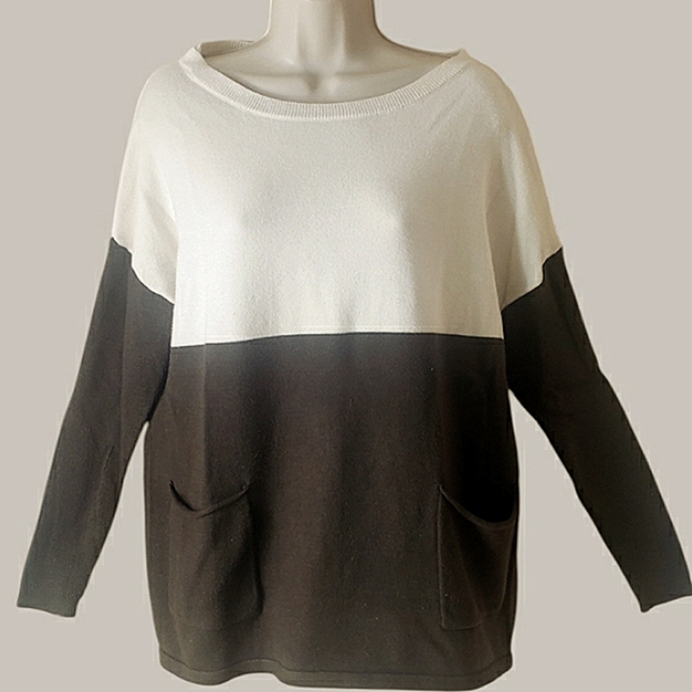Pretty Garden Women's Lightweight, Long-sleeve Casual Sweater, Size L